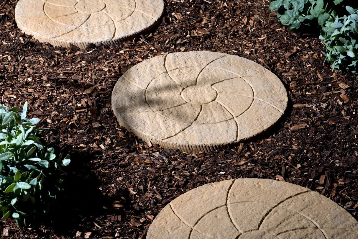 Catherine Wheel Garden Stepping Stone 450mm - Pack of 25 - Armstrong Cheshire
