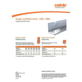 Catnic ANG Lintel Single Leaf Steel - Armstrong Cheshire
