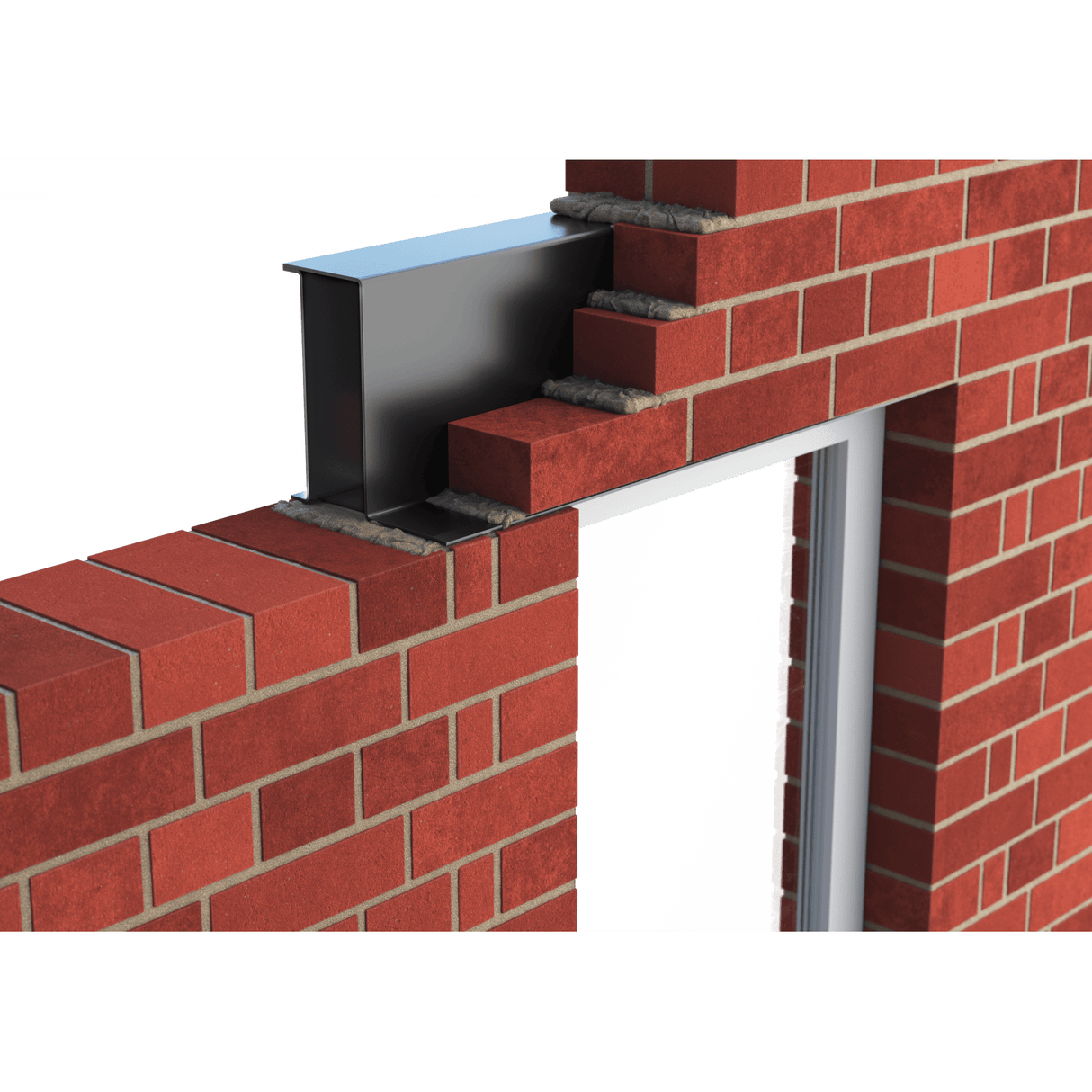Catnic CN81B Steel Box Lintel External Solid Wall - Armstrong Cheshire