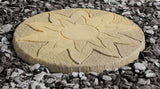 celestial sun stepping stone on chippings