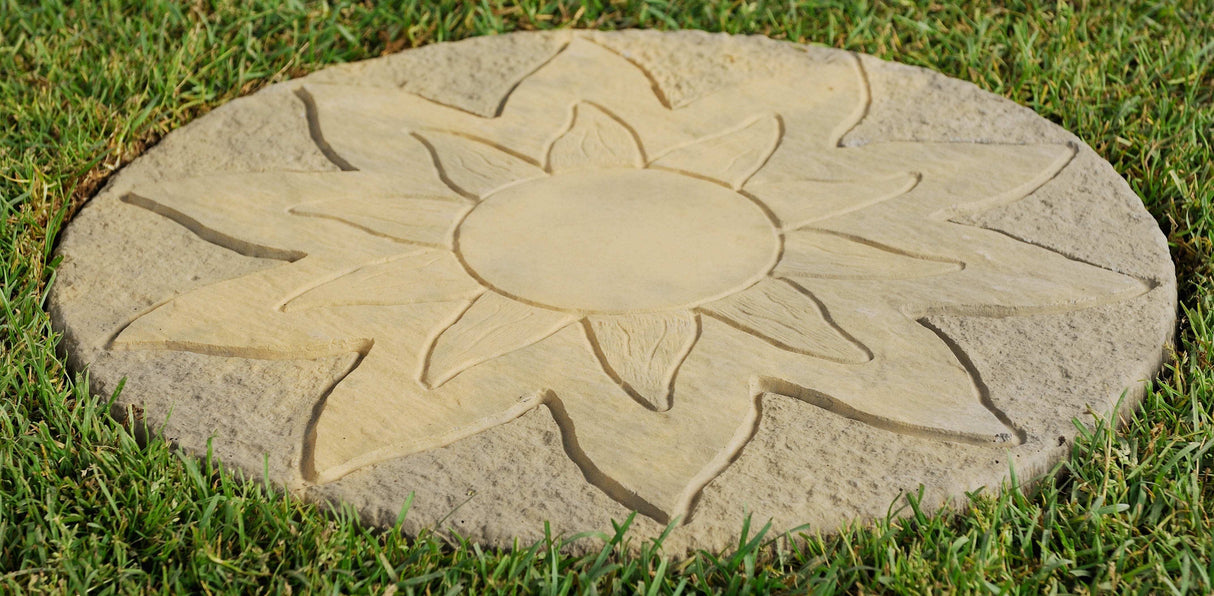 celestial sun stepping stone on grass
