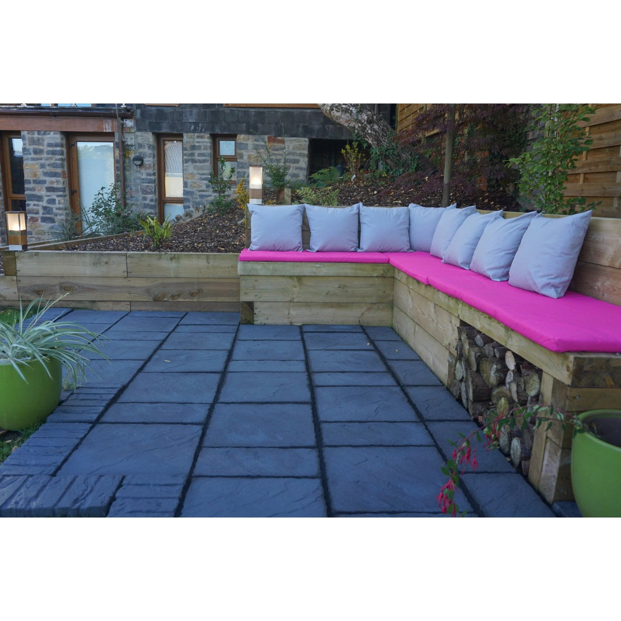 Chalice Patio Paving Slabs - Armstrong Cheshire