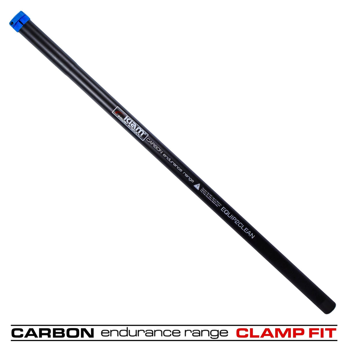Clamped Carbon Fibre Gutter vacuum pole (51mm Diameter) - Armstrong Cheshire