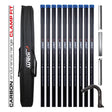 Clamped Carbon Fibre Gutter Vacuum Pole Kits (51mm Diameter) 20ft-40ft - Armstrong Cheshire