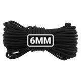 Clear M-Grade Tarpaulin with 10 Metres of 6mm Bungee Rope