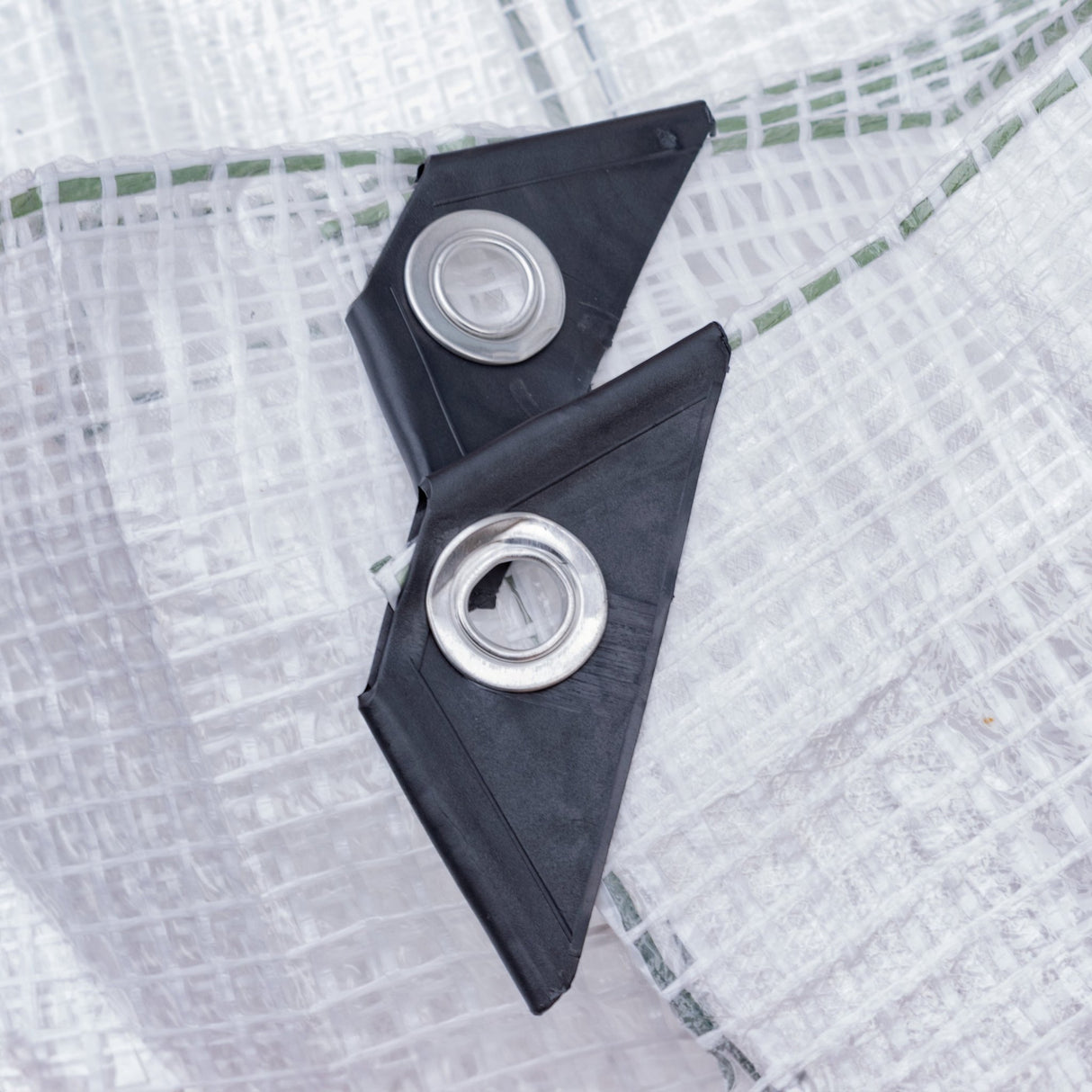 Clear M-Grade Tarpaulin with 10 Metres of 8mm Bungee Rope