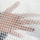 Clear XL-Grade Tarpaulin with 10 Metres of 8mm Bungee Rope