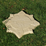 Compass Concrete Stepping Stone 440mm - Bath Buff  - Pack of 25 - Armstrong Cheshire