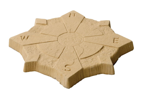 Compass Concrete Stepping Stone 440mm - Bath Buff  - Pack of 25 - Armstrong Cheshire