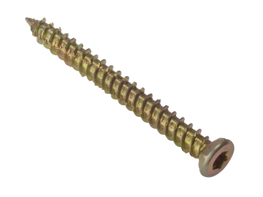 Concrete Frame Screw 7.5 x 122mm ZYP - Box of 100 - Armstrong Cheshire