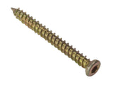 Concrete Frame Screw 7.5 x 122mm ZYP - Box of 100 - Armstrong Cheshire