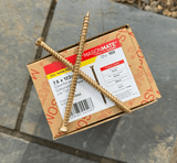 Concrete Frame Screw 7.5 x 122mm ZYP - Box of 100 - Armstrong Cheshire