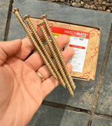 Concrete Frame Screw 7.5 x 122mm ZYP - Box of 100 - Armstrong Cheshire