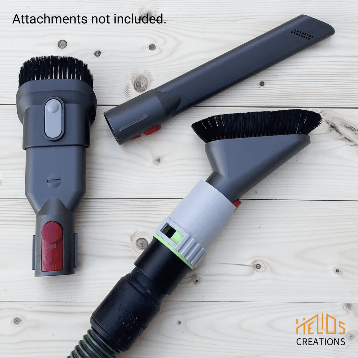 Connect Dyson tools to your Festool Dust Extractor by Helios Creations