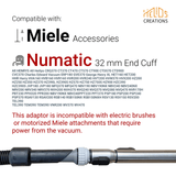 Connect Miele tools to your Henry Numatic vacuum cleaner by Helios Creations