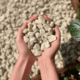 Cotswold Cream Chippings Decorative Gravel Bulk Bag 20mm - Armstrong Cheshire