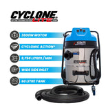 Cyclone Lite® KV60 Gutter Vacuum 3600W - Side Entry - Armstrong Cheshire