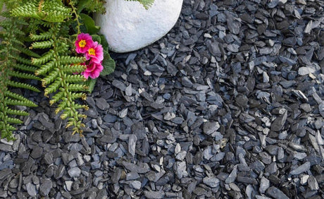 Dark Slate Chippings 20mm - 25/50 20kg Bags - Armstrong Cheshire