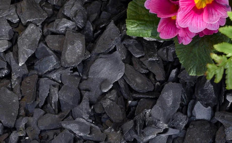 Dark Slate Chippings 20mm - 25/50 20kg Bags - Armstrong Cheshire