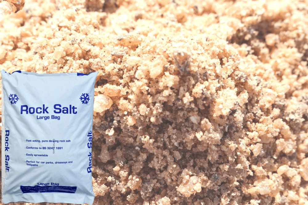 De-icing rock salt 25/50 20kg Bags - Armstrong Cheshire