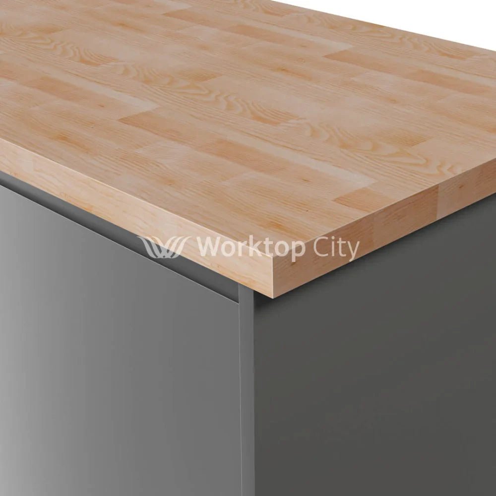 Deterra Solid Ash Wood Kitchen Worktops 40mm (T)