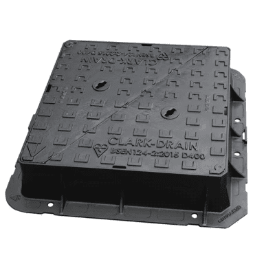 Double Triangle Ductile Iron Manhole Cover 600 x 600 x 150mm Non Carriageway - Armstrong Cheshire