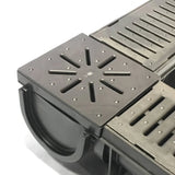 Drain Q Four Way Corner Unit Sump For IBRAN S With Four Inline Outlets And One Vertical Outlet 110mm Compatible - Armstrong Cheshire