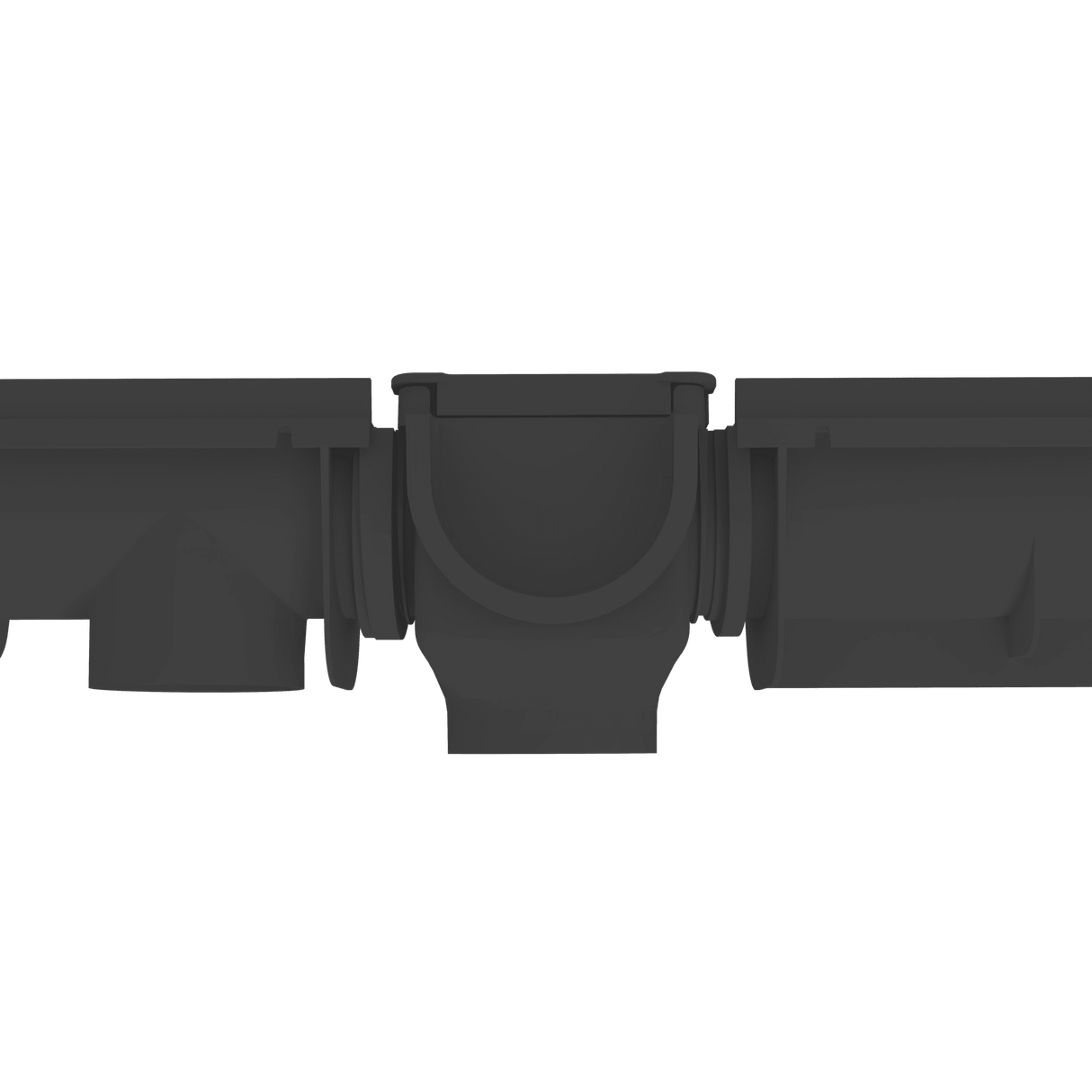 Drain Q Four Way Corner Unit Sump For IBRAN S With Four Inline Outlets And One Vertical Outlet 110mm Compatible - Armstrong Cheshire