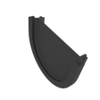Drain T Blanking End Cap IBRAN T Compatible With IBRAN S Driveway Drainage Channel System Seal Recycled Plastic - Armstrong Cheshire