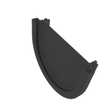 Drain T Blanking End Cap IBRAN T Compatible With IBRAN S Driveway Drainage Channel System Seal Recycled Plastic - Armstrong Cheshire