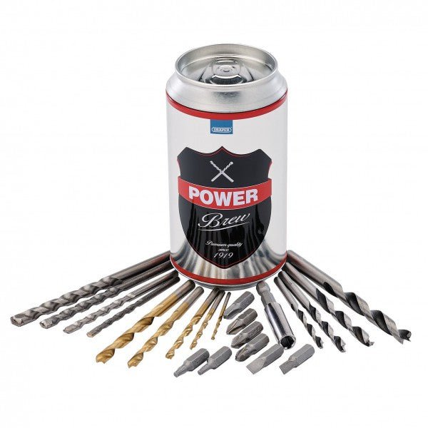 Draper DBS-BC Combination Screwdriver and Drill Bit Set - Special Edition - Power Brew (22 Piece)