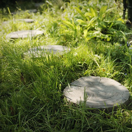 Driftwood Log Garden Stepping Stone 360mm Brown Oak - Pack of 20 - Armstrong Cheshire