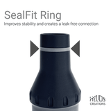 Dust Adapter for Bosch Sanders and Routers – Compatible with Festool Extractors by Helios Creations