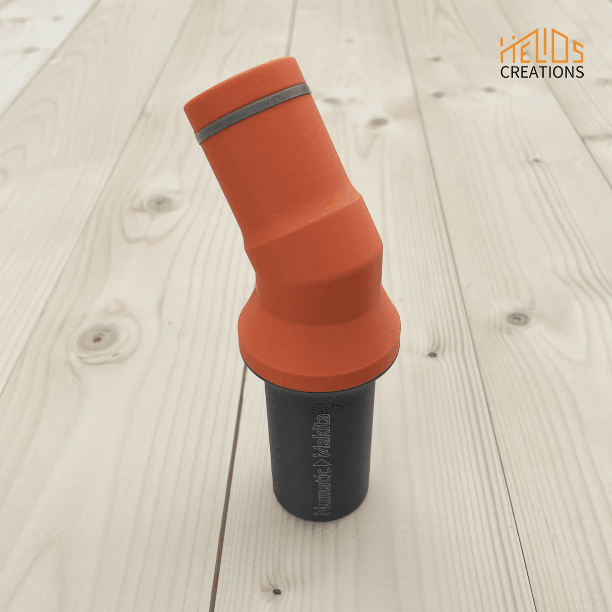 Dust Adapter for Makita RT0700 / DRT50Z and Clones to Numatic Henry Vacuum Cleaner – Angled Seal by Helios Creations