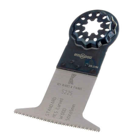 E-Cut Starlock Saw Blade Curved 65x50mm - 5225 - Armstrong Cheshire