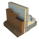 EcoTherm Eco‑Cavity Full-Fill Cavity Wall Insulation (1200mm x 450mm) - Armstrong Cheshire