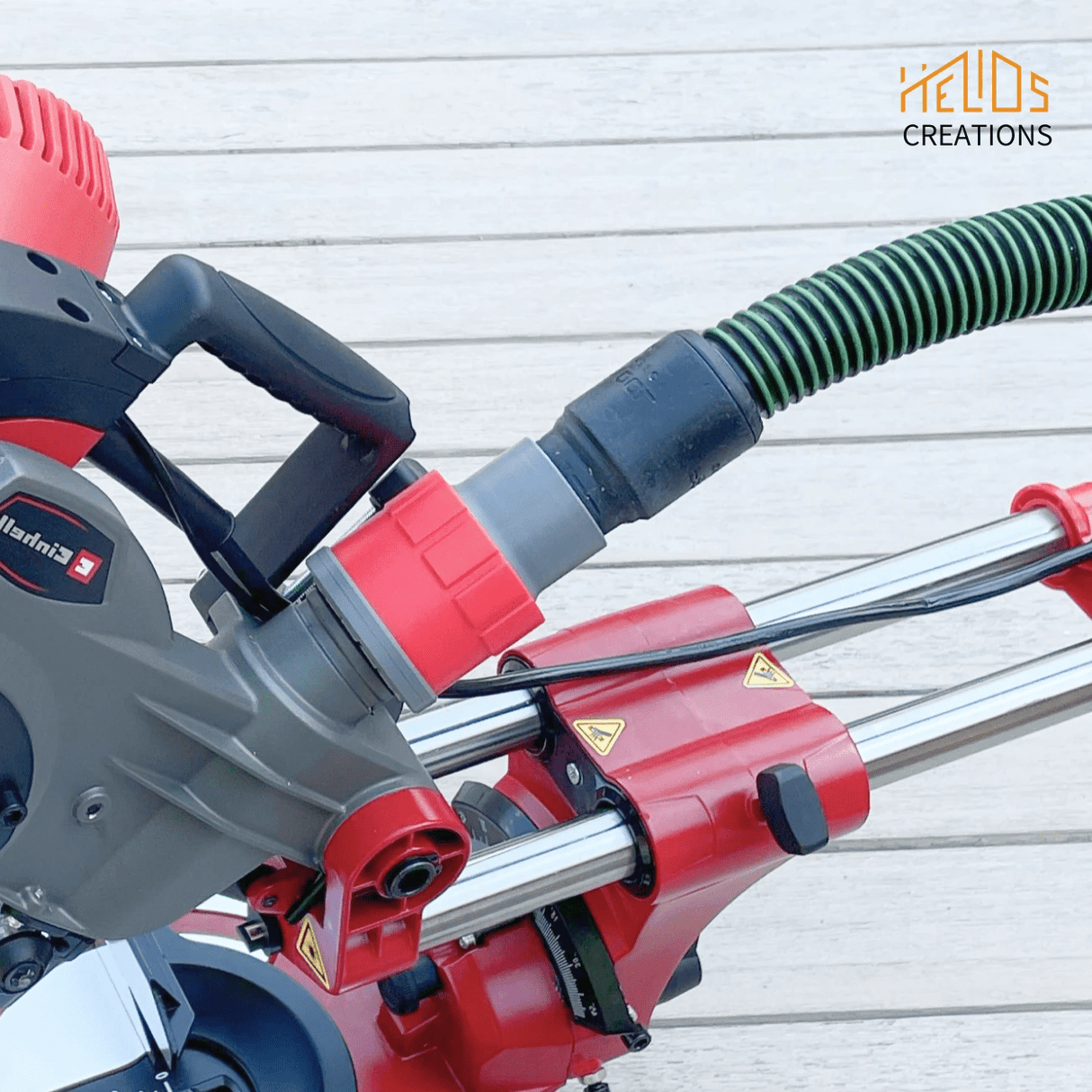 Einhell Mitre Saw Dust Port Adapter to Festool Cleantec by Helios Creations