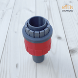 Einhell Mitre Saw Dust Port Adapter to Numatic Henry Family by Helios Creations