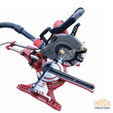 Einhell Mitre Saw Dust Port Adapter to Numatic Henry Family by Helios Creations