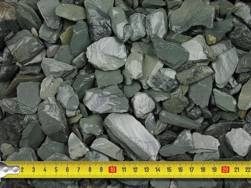Emerald Slate Chippings 20mm - 25/50 20kg Bags - Armstrong Cheshire