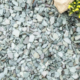 Emerald Slate Chippings 20mm - 800kg Bulk Bag - Armstrong Cheshire