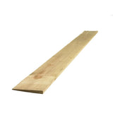 Feather Edge Fencing Boards Pressure Treated Green 150mm - Armstrong Cheshire