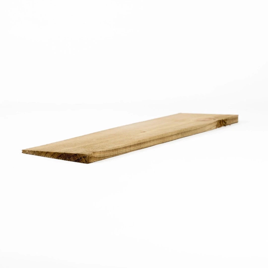 Feather Edge Fencing Boards Pressure Treated Green 150mm - Armstrong Cheshire