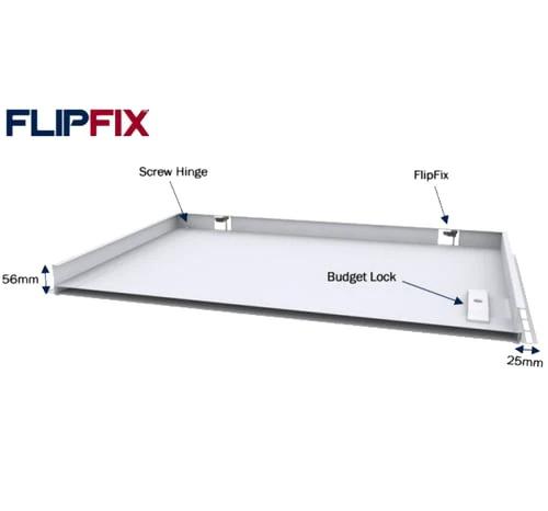 FlipFix Plasterboard Access Panel Standard Lock by FlipFix