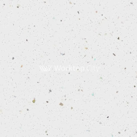 Formica Originals PP7680 Platinum White 22mm Square Edge Laminate Kitchen Worktops - Platinum Etchings Finish