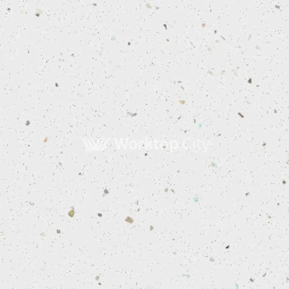 Formica Originals PP7680 Platinum White 22mm Square Edge Laminate Kitchen Worktops - Platinum Etchings Finish - Armstrong Cheshire