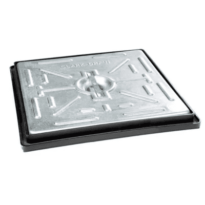 Galvanised Manhole Cover 300 x 300mm 5T - Armstrong Cheshire