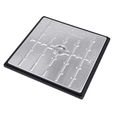 Galvanised Manhole Cover 450 x 450mm 5T - Armstrong Cheshire