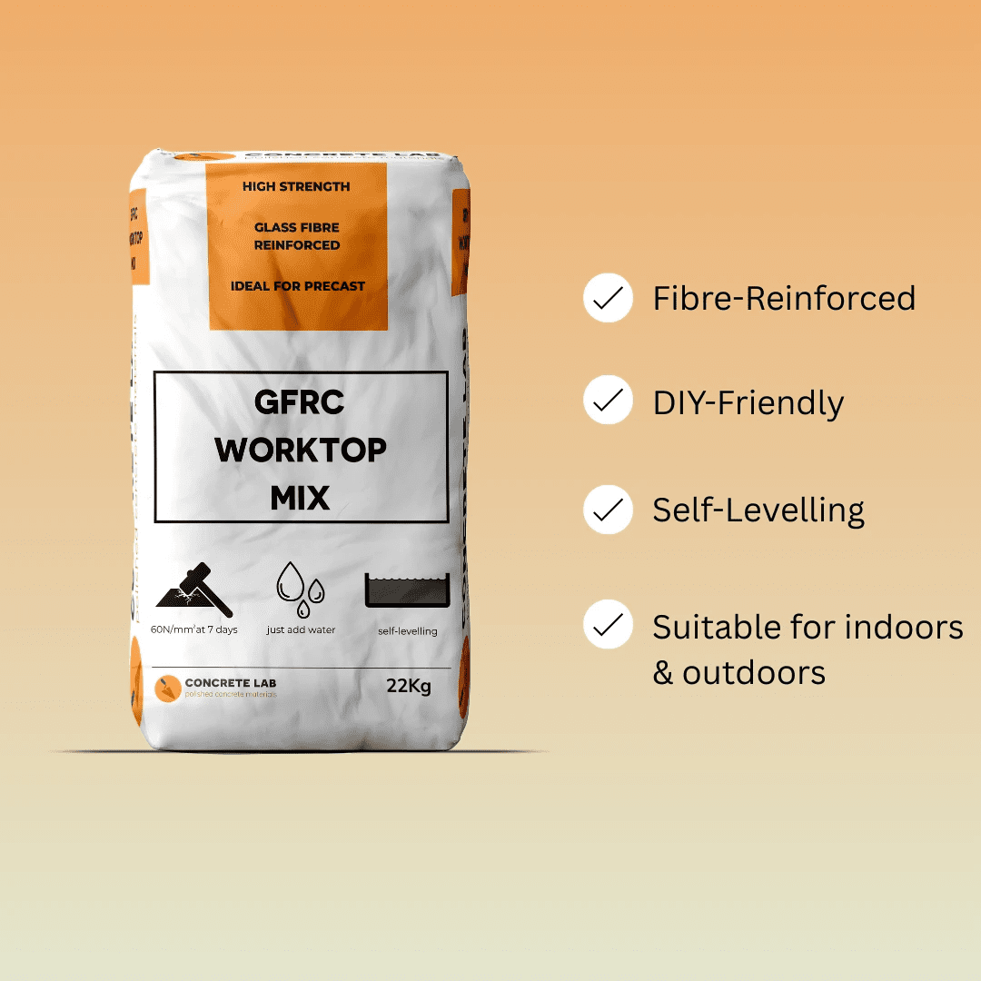 GFRC Concrete Worktop Mix by Concrete Lab
