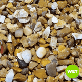 Golden Gravel Chippings by Dandy's Topsoil & Landscape Supplies